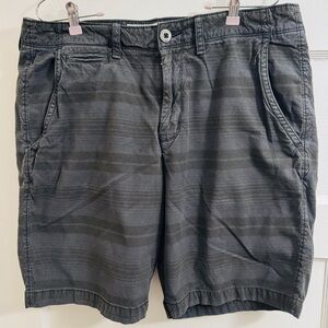 ⭐️American Eagle Blue/Black Stripe Casual Shorts